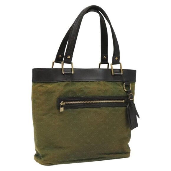 LOUIS VUITTON Monogram Mini Lucille GM Tote Bag TST Khaki M92681 LV Auth bs22544 - Picture 1 of 16